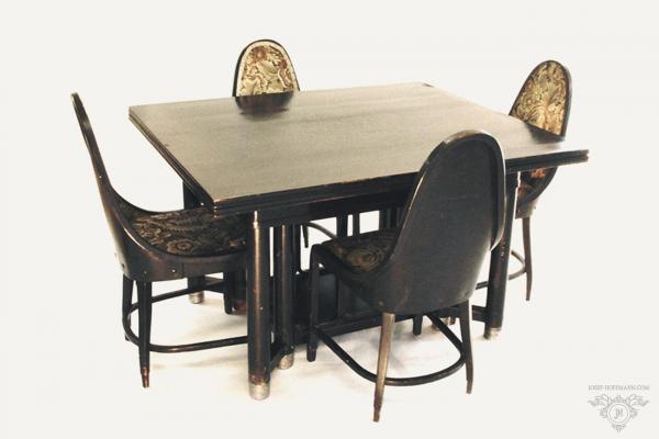 Stodola.cz - Dining set - folding dining table + 4x chairs + 2x armchairspainted wall light