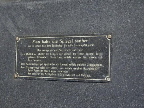 Stodola.cz - Projektor Ernst Leitz Wetzlar